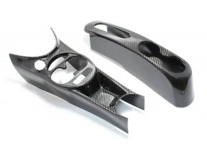 FIAT 500 Center Console Tunnel - Carbon Fiber - European Model